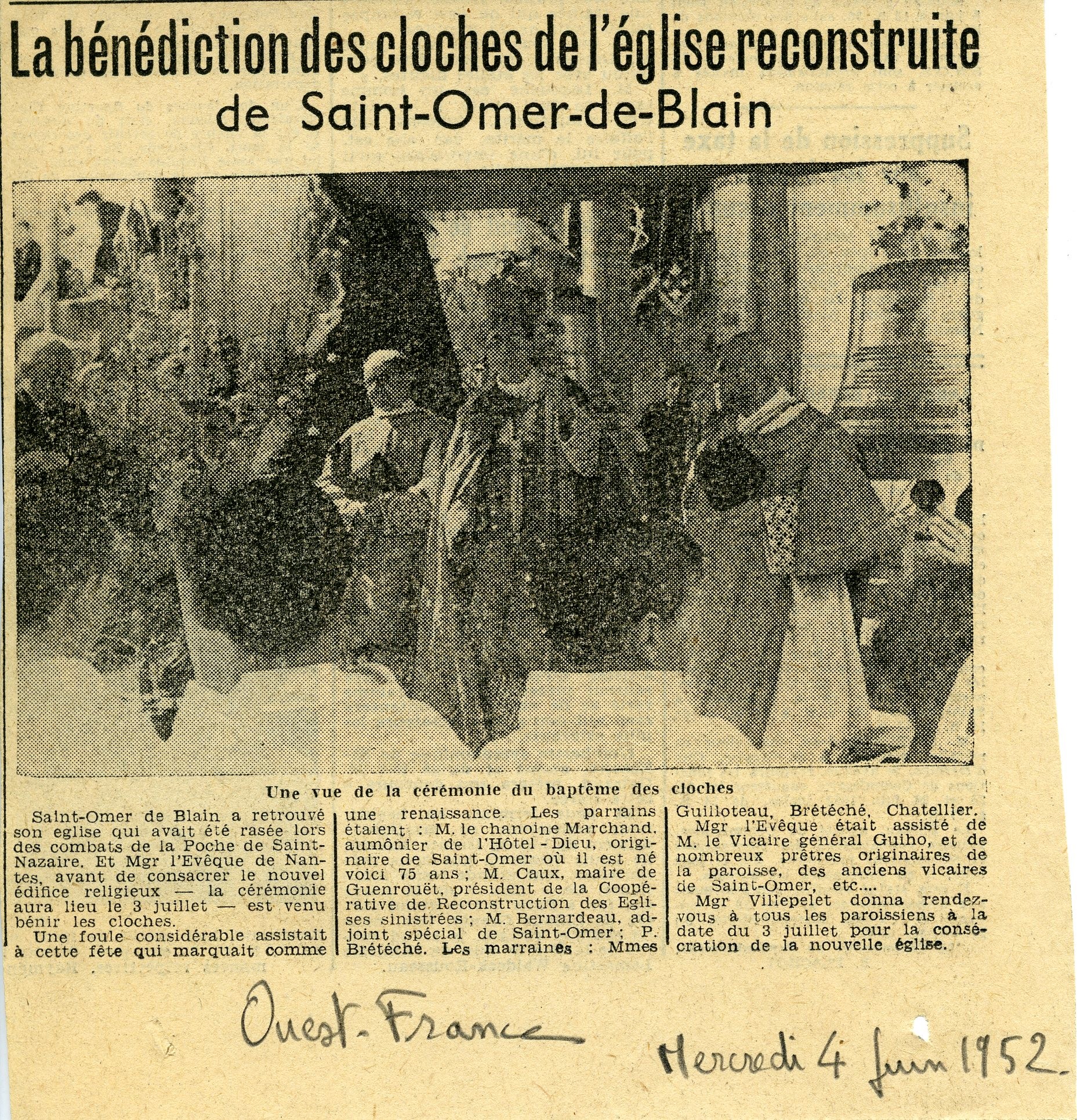 Gabriel Loire SaintOmerdeBlain Église