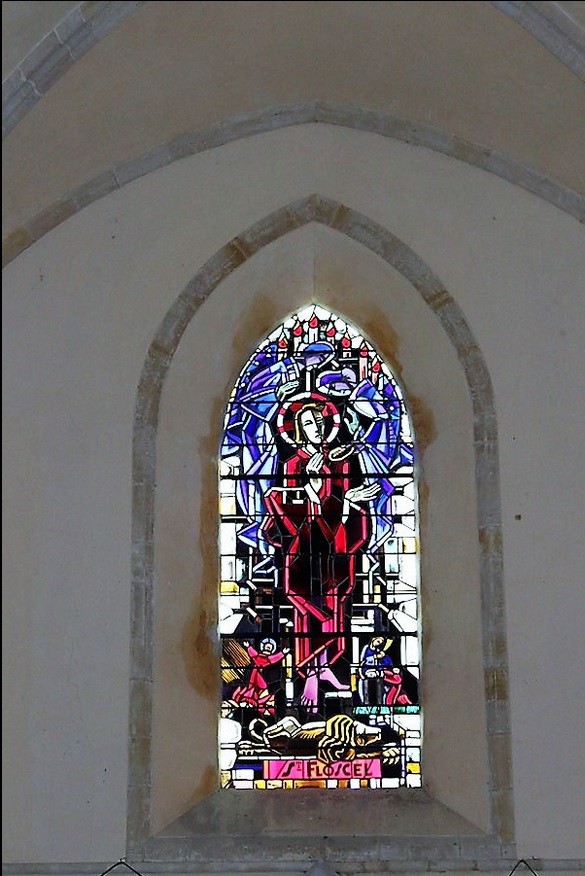 Gabriel Loire Saint Floxel Église