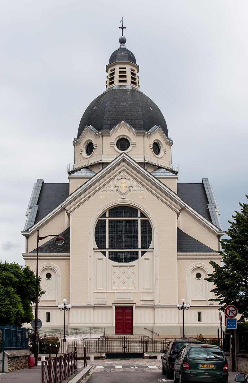Jacques Loire Versailles Église Sainte Jeanne d'Arc