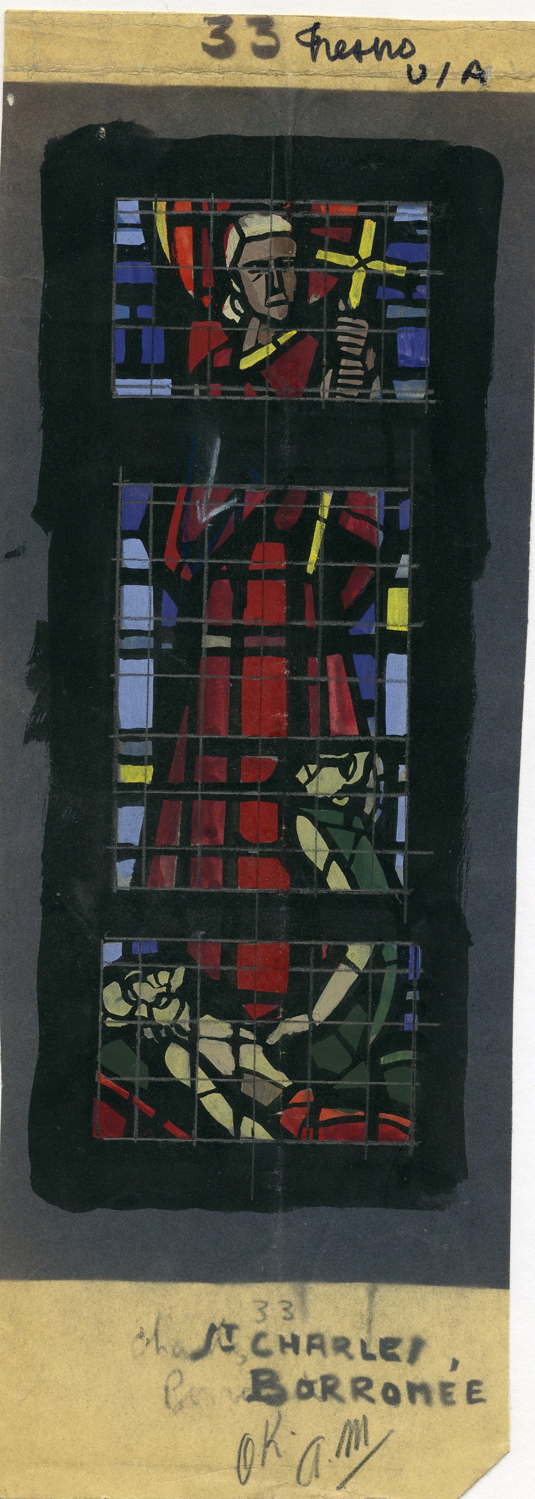 Gabriel Loire USA Californie Fresno St Theresa (St Thérèse) church