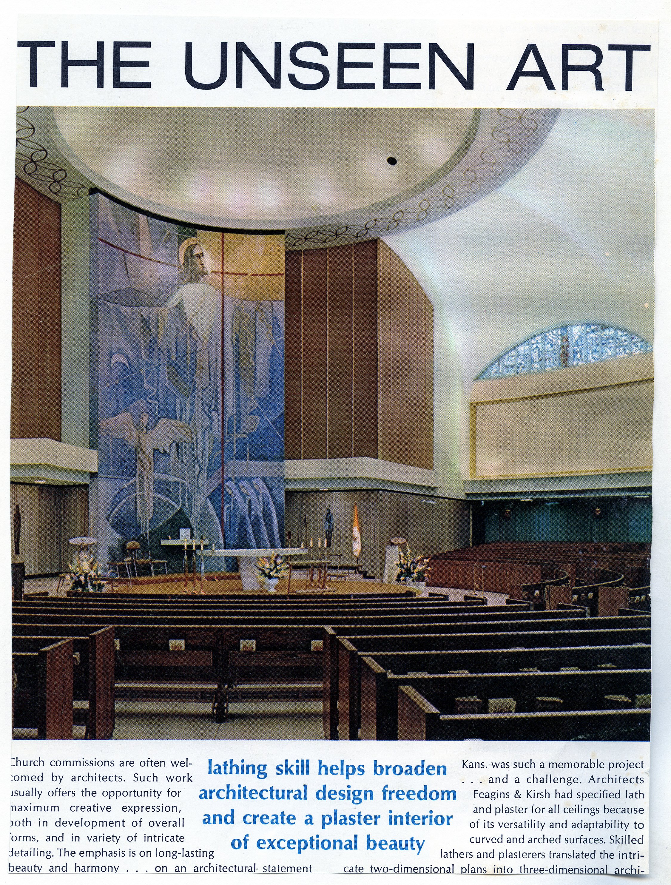 Gabriel Loire USA Kansas Wichita Catholic church of The Magdalen